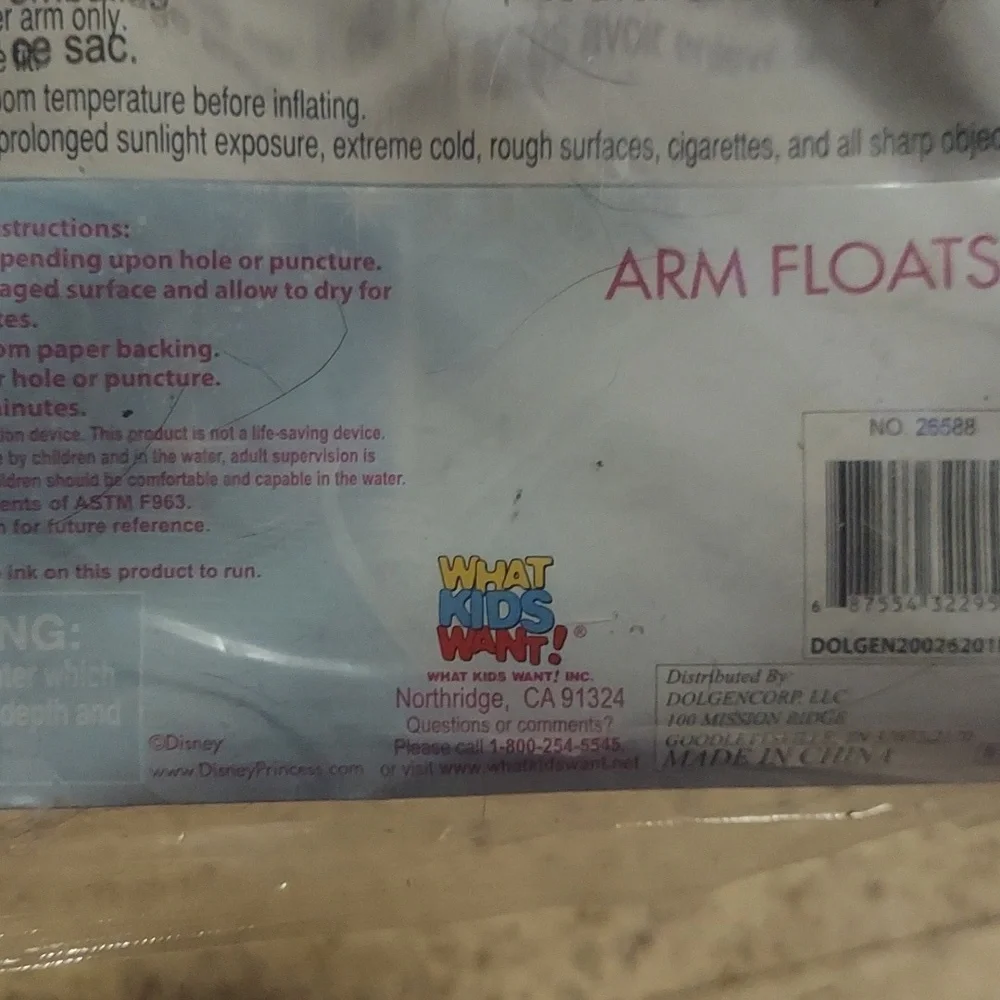 🎁 10/$25 - NIB Princess arm floaties